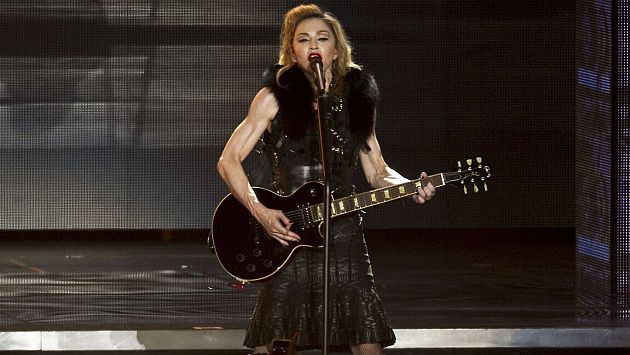 Madonna y AC/DC estarán juntos en el escenario. (AFP)