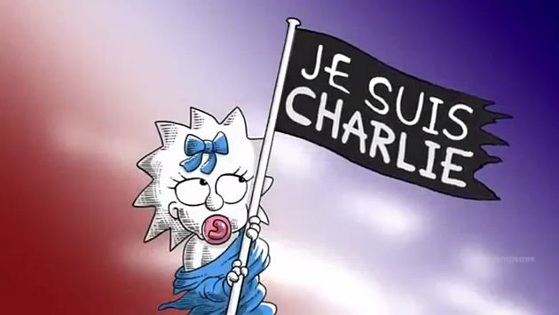Los Simpson se solidarizaron con Charlie Hebdo. (Buzz Show en YouTube)