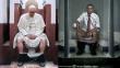 El papa Francisco, Obama y otros líderes mundiales sentados en el 'trono'