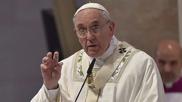 Aseguran que el Papa Francisco no quiso justificar la violencia. (EFE)