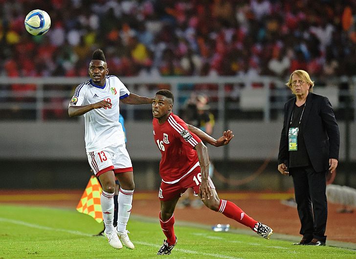 Guinea Ecuatorial y Congo igualaron 1-1 en el partido inaugural de la Copa Africana de Naciones. (AFP)