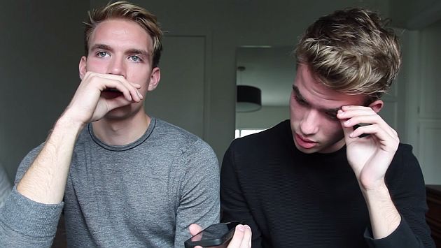 Conmovedor video de unos gemelos que le confiesan a su padre que son gays. (Captura de YouTube)
