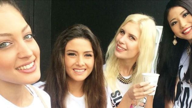 ‘Selfie’ no deseado entre Miss Israel y Miss Líbano genera polémica. (Instagram)
