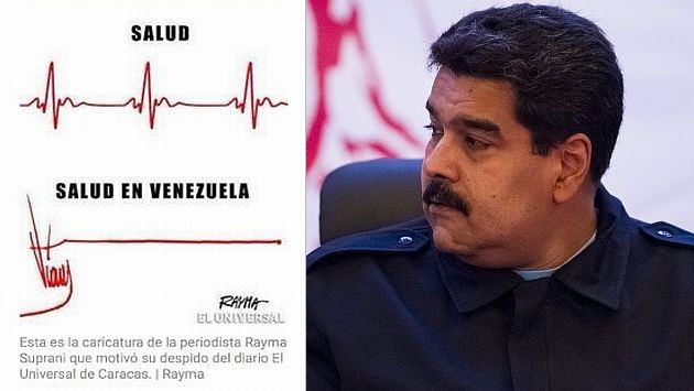 Venezuela: La viñeta que causó el despido de Rayma Suprani. (El Universal/EFE)