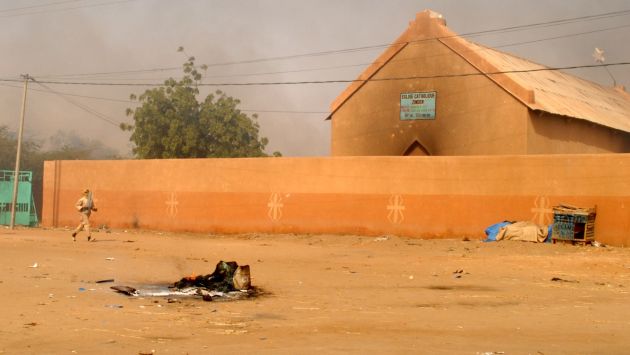 Iglesias fueron quemadas como rechazo a Charlie Hebdo. (AFP)