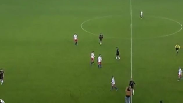 Agresión a Franck Ribery fue durante un partido de la Copa de Alemania. (YouTube)