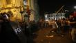 ‘Ley Pulpín’: Urresti informó que 16 policías resultaron heridos en la marcha