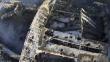 Ucrania: Drone muestra destrucción en aeropuerto de Donetsk [Video]