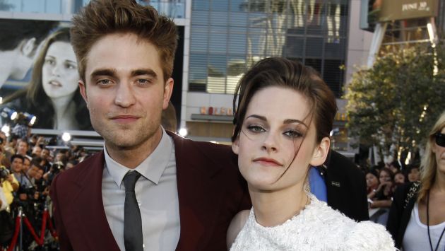 ¿Truco publicitario? Robert Pattinson y Kristen Stewart solo habrían tenido un vínculo laboral. (AP)