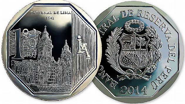 Nueva moneda de S/.1 es la número 19 de la serie numismática Riqueza y Orgullo del Perú. (BCR)