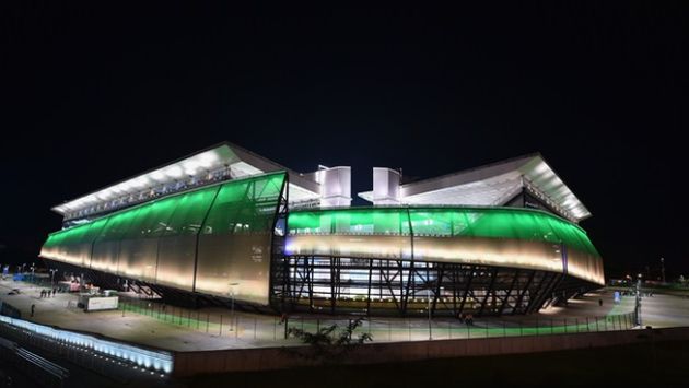 Estadio Arena Pantanal fue inaugurado hace nueve meses y costó US$240 millones. (FIFA)