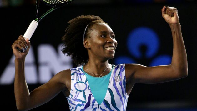 Venus Williams ganó por 6-3, 2-6 y 6-1. (AP)