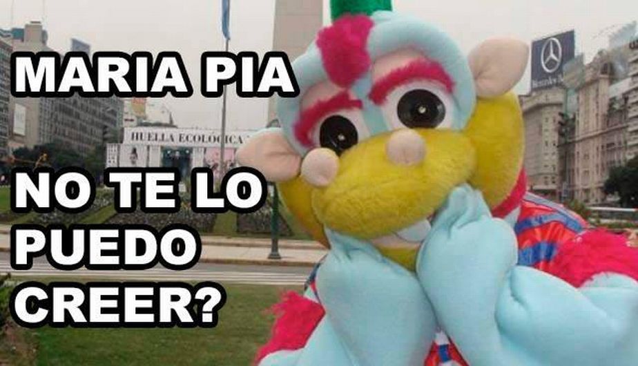 El ingreso de María Pía Copello desató los memes en Internet. (Facebook)