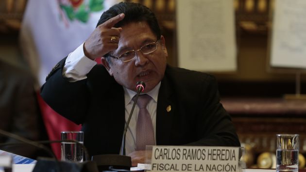 Carlos Ramos Heredia acusó a Pablo Sánchez de promover su suspensión. (Perú21)