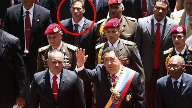 DE LA CÚPULA. Leamsy Salazar (círculo) ahora acusa a chavistas. (infobae.com)