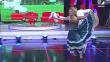 Brunella Horna bailó marinera en el programa de Magaly Medina