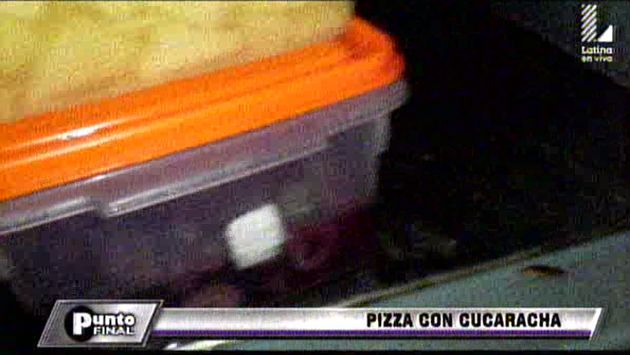 Video muestra como los insectos se pasean en uno de los locales de Domino's Pizza. (Punto Final)