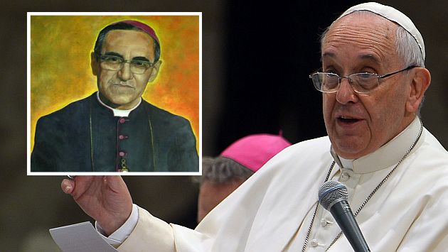 El papa Francisco decretó el martes que el arzobispo de San Salvador, Oscar Romero, fue asesinado por odio a la fe. (AFP)