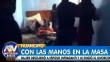 Huancayo: Mujer ampayó infraganti a su esposo con su amante en un hotel

