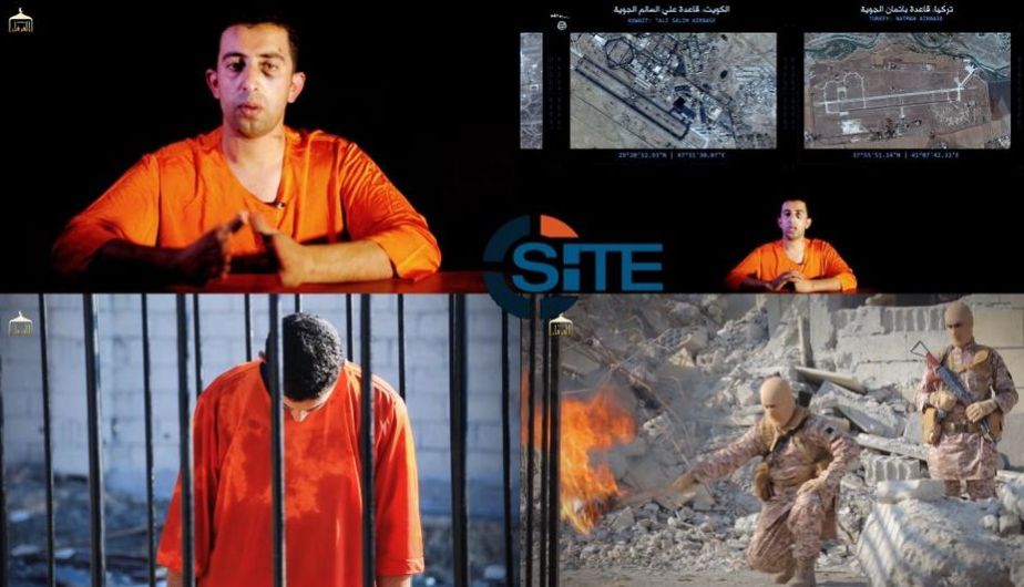 Piloto jordano apareció en video del Estado Islámico. (SITE)