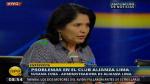 Susana Cuba defendió el trabajo de Guillermo Sanguinetti en 2014. (RPP TV)