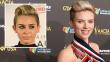 Miley Cyrus: ¿Scarlett Johansson le copió el look?