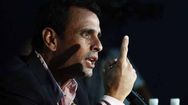 “Venezuela está como después de una catástrofe natural”, asegura Capriles.  (AFP)