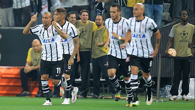 Corinthians derrotó 1-0 al Palmeiras con Paolo Guerrero de titular. (EFE/Referencial)