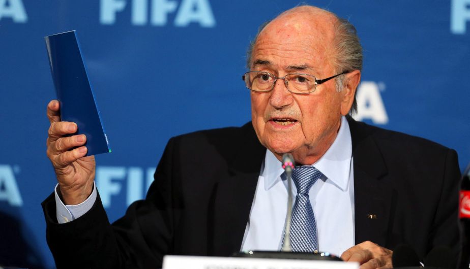 Joseph Blatter buscará ser releecto por quinta vez como presidente de la FIFA. (EFE)