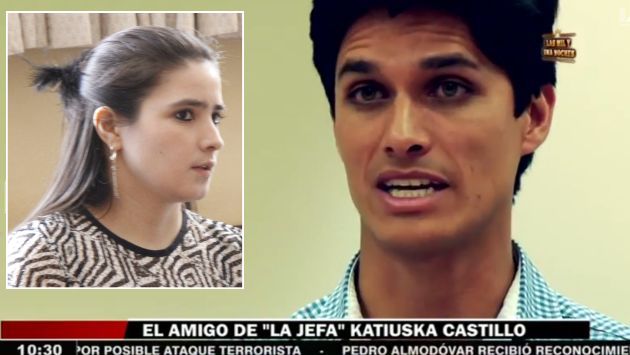 Arturo Bobbio negó ser el amante de Katiuska del Castillo. (USI/Reporte Semanal)
