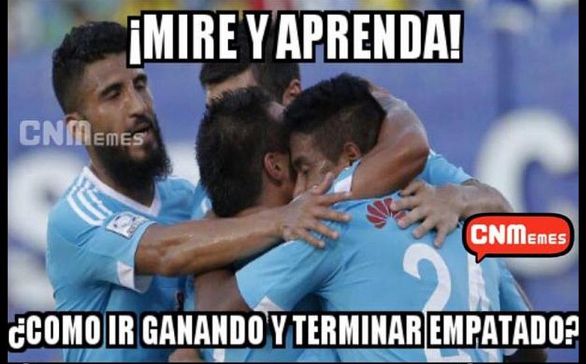 César Pereyra y Josepmir Ballón anotaron para Sporting Cristal. (CNMemes)