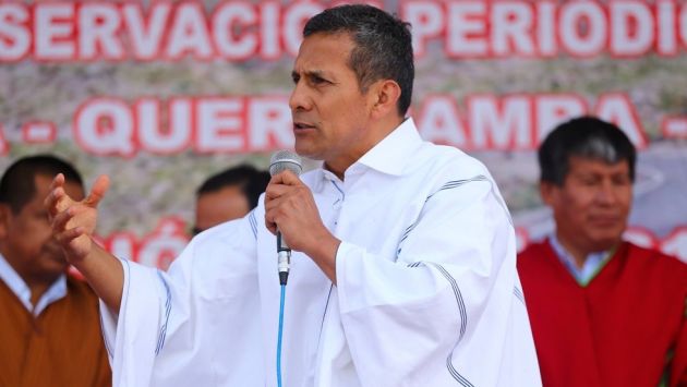 Ollanta Humala se pronunció una vez más sobre el presunto espionaje de Chile. (Perú21)
