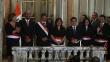Ollanta Humala tomó juramento a cinco nuevos ministros