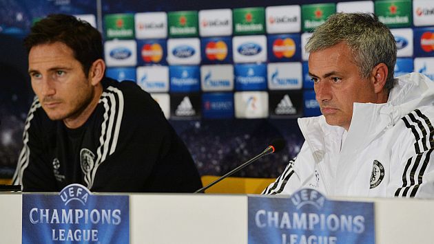 José Mourinho se “sorprendió” con decisión de Frank Lampard de irse al Manchester City. (AFP)