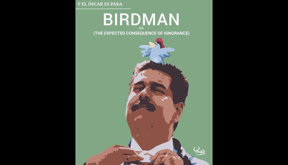Birdman hizo revivir la asociación de Nicolás Maduro y su pajarito. (@Pattyquin en Twitter)
