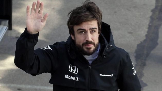 Accidente de Fernando Alonso fue causado por el viento impredecible. (EFE)