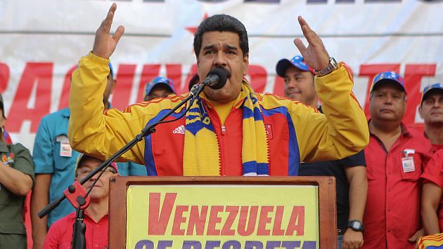 Nicolás Maduro arremetió contra política de Estados Unidos hacia Venezuela en Yaracuy. (EFE)