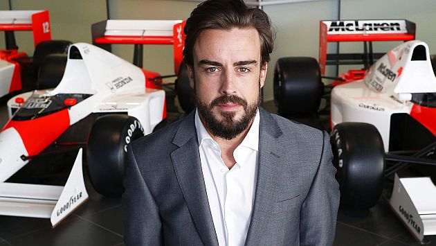 Fernando Alonso abandonó el Hospital General de Cataluña. (EFE)