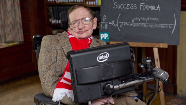 Stephen Hawking padece hace varios años de esclerosis lateral amiotrófica. (AFP)