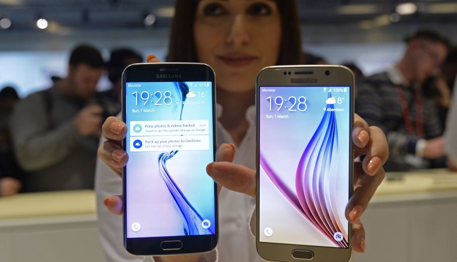 Samsung presentó el Galaxy S6 y el Galaxy S6 Edge. (AP)
