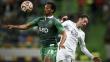 El Sporting de Lisboa de André Carrillo fue eliminado por Wolfsburgo