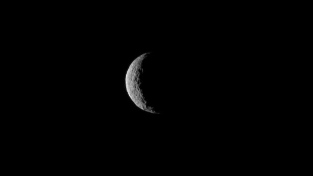 Sonda Dawn tomó esta foto de Ceres poco antes de llegar a su órbita. (NASA)