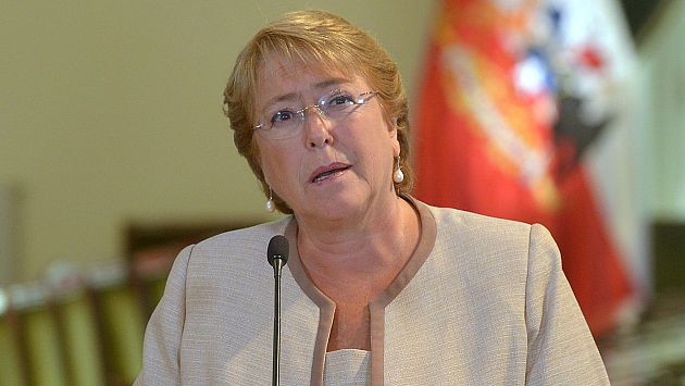 Michelle Bachelet aún no da una respuesta satisfactoria ni enfática al Perú. (EFE)