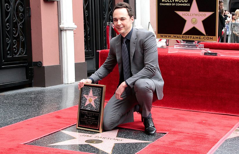 ‘The Big Bang Theory’: ‘Sheldon’ recibió su estrella en el Paseo de la Fama. (EFE)