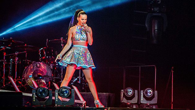 Katy Perry en Lima. Cantante estadounidense presentará show por primera vez en el Perú. (AFP)