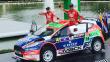 Nicolás Fuchs quedó en el segundo lugar del WRC2 de México