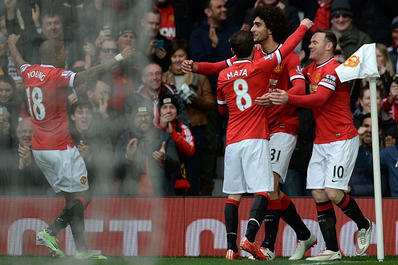 Manchester United goleó 3-0 a Tottenham por la Premier League. (AFP)