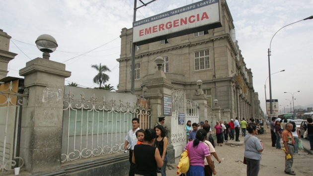 Hospital Arzobispo Loayza tiene más de 90 años. (Roberto Cáceres)