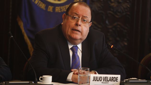 Julio Velarde participó en un evento en Sao Paulo, Brasil. (Perú21)