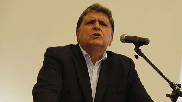 Alan García: Dejan al voto apelación a resolución sobre megacomisión. (USI)